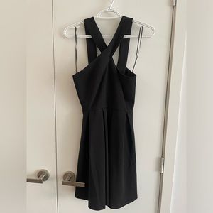 Black Criss Cross Dress